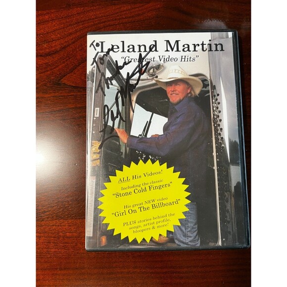 Leland Martin Greatest Video Hits DVD (Signed Copy) - Picture 3 of 5